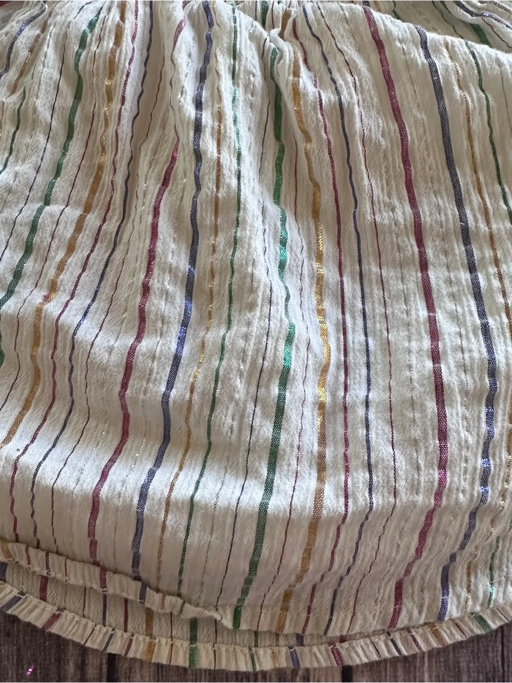 Old navy rainbow blouse vguc 12/18